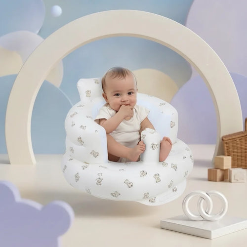 Aufblasbarer Baby-Sitzsitz mit ergonomischer Rückenlehne -    Zorenza