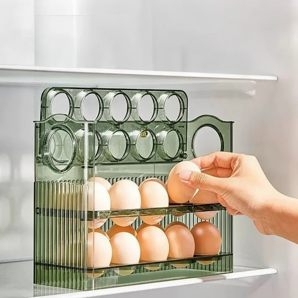 Eier-Organizer stapelbar für Kühlschrank -    Zorenza