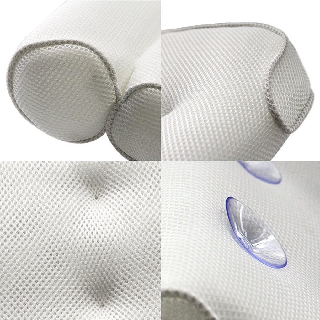 Ergonomisches Badekissen mit 3D-Netz-Technologie – Nackenstütze Zorenza