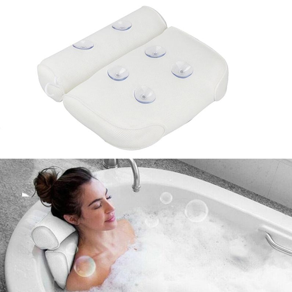 Ergonomisches Badekissen mit 3D-Netz-Technologie – Nackenstütze Zorenza