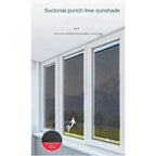 Fensterrollo mit UV-Schutz – selbsthaftend, ohne Bohren -    Zorenza