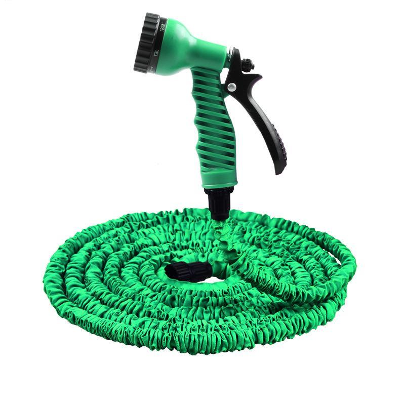 Flexibler Gartenschlauch mit Spritzdüse – 3-fach dehnbar -    Zorenza