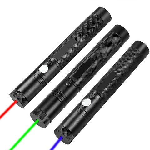 Laserpointer USB wiederaufladbar mit verstellbarem Fokus -    Zorenza