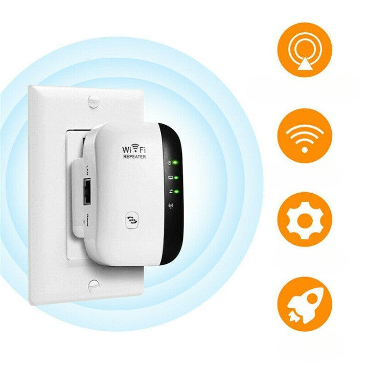 WLAN-Verstärker 300 Mbps — Mehr Reichweite in jedem Raum -    Zorenza