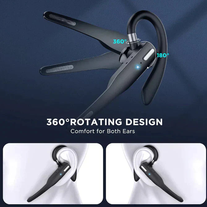 Bluetooth Headset 5.1 mit Geräuschunterdrückung -    Zorenza