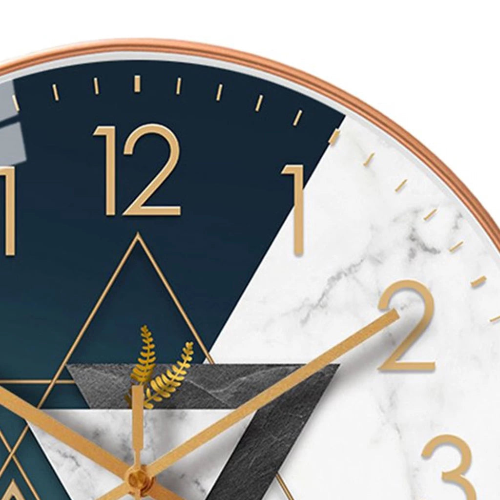 LED-Wanduhr mit stiller Quarzuhr – Stimmungsvolles Wohndesign -    Zorenza