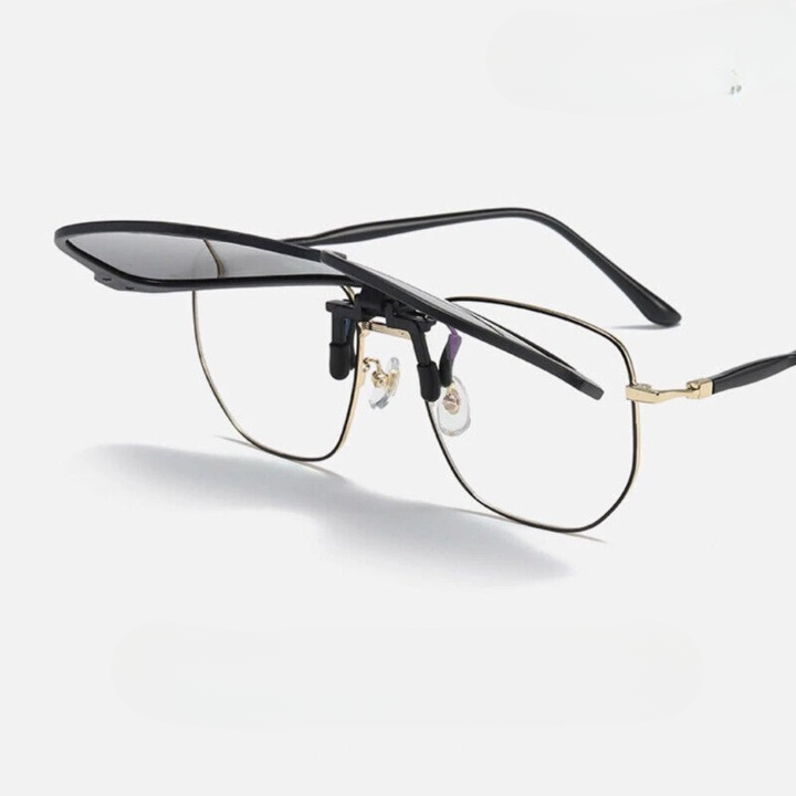 Clip-On Sonnenbrille polarisiert aufklappbar -    Zorenza