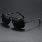 Sonnenbrille Herren polarisiert – Edelstahl Rahmen mit UV-Schutz -    Zorenza