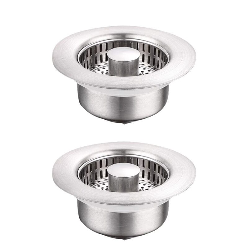 Abflussfilter Edelstahl mit Pop-up-Mechanismus -    Zorenza