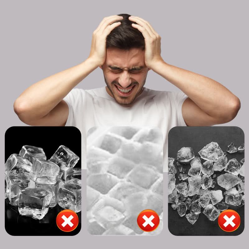 Eisball-Maker Silikon 6 cm – Runde Eiswürfel für Whisky und Cocktails -    Zorenza