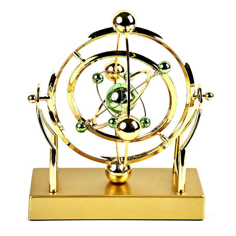 Perpetuum Mobile Pendel Gold – Physik Dekoration für Büro -    Zorenza