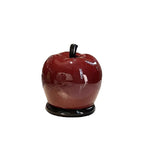 Zahnseide-Organizer mit Deckel – Apfel und Birne Design -    Zorenza