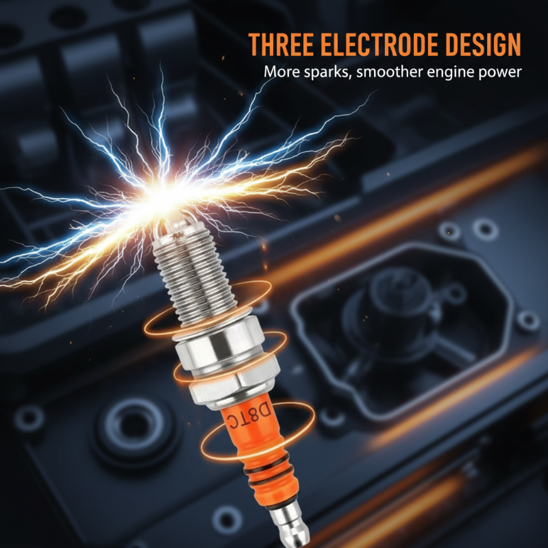 Zündkerze Dreielektroden-Design Hochleistung -    Zorenza