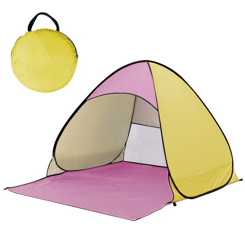 Pop-Up Strandzelt mit UV-Schutz – Sofortaufbau in 1 Sekunde -    Zorenza