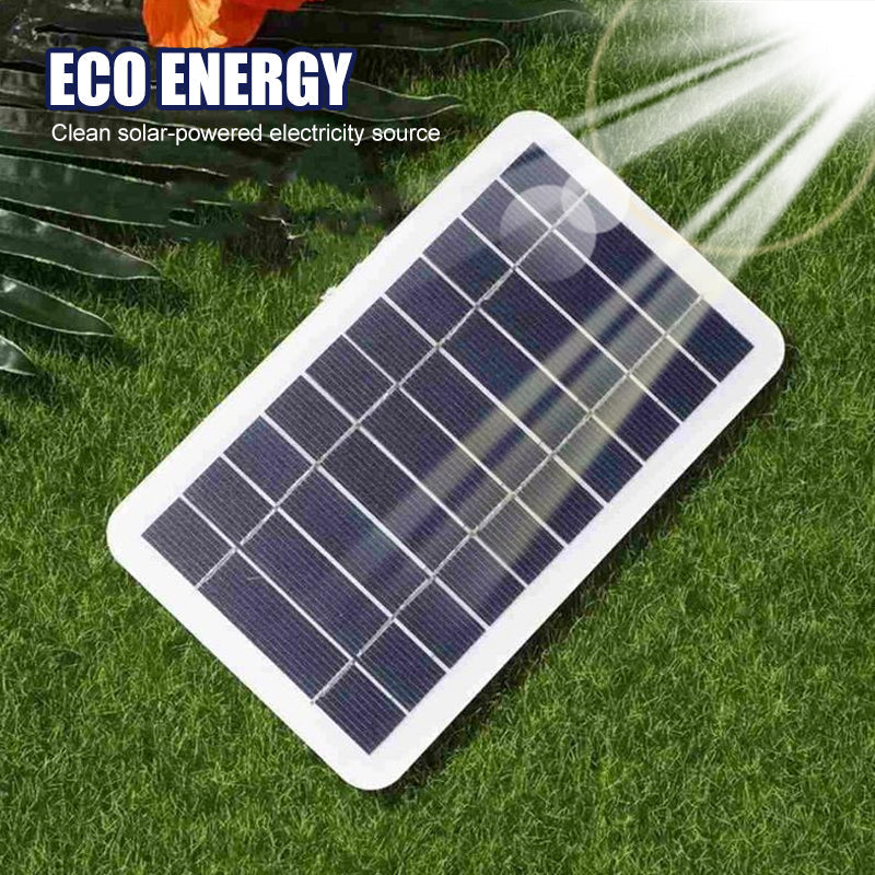 Solarmodul flexibel 2W 5V – Tragbar für Smartphone-Ladung unterwegs -    Zorenza