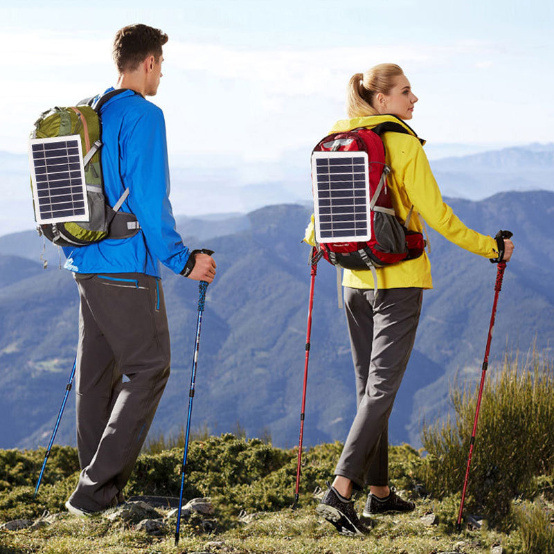 Solarmodul flexibel 2W 5V – Tragbar für Smartphone-Ladung unterwegs -    Zorenza