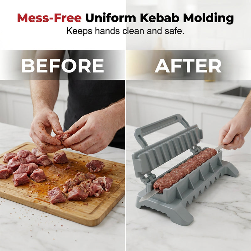 Kebab-Presse für gleichmäßige Spieße -    Zorenza