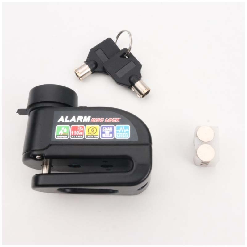 Bremsscheibenschloss mit 110 dB Alarm -    Zorenza