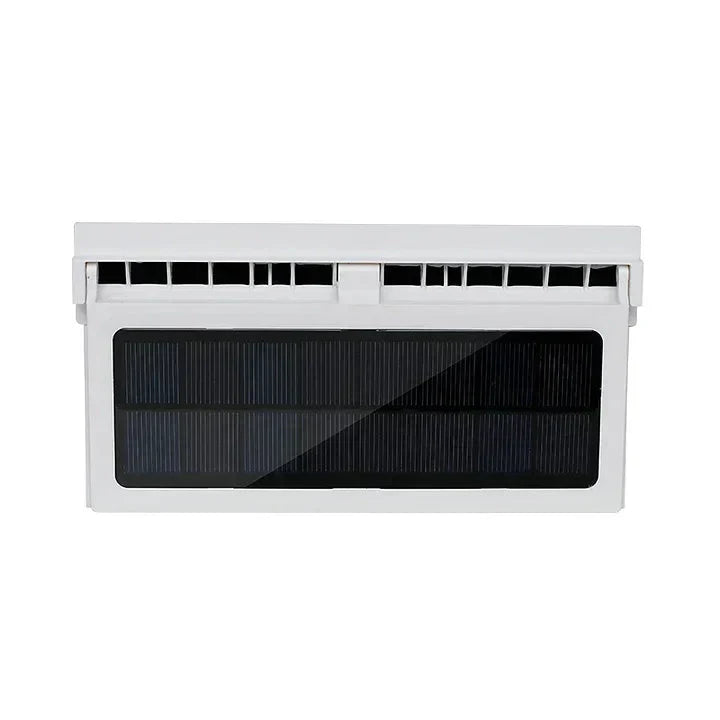 Solar-Ventilator Auto – Kühlung mit Doppelventilator und Solarenergie -    Zorenza