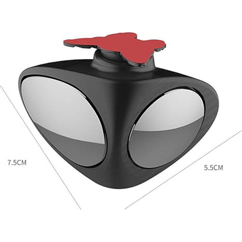 Auto-Zusatzspiegel Dual-View wasserdicht verstellbar -    Zorenza