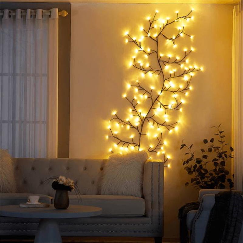 LED-Rankenlichterkette mit 144 Lichtern, 2,3 m, dimmbar -    Zorenza