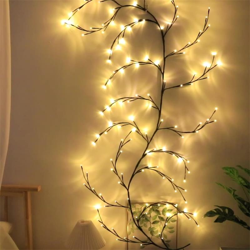 LED-Rankenlichterkette mit 144 Lichtern, 2,3 m, dimmbar -    Zorenza