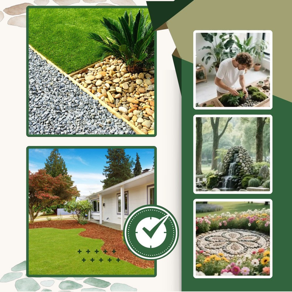 Sticky Mulch Landschaftskleber 500 g — fixiert Mulch, Kies & Sand, regenfest, deckt 8–12 m² -    Zorenza