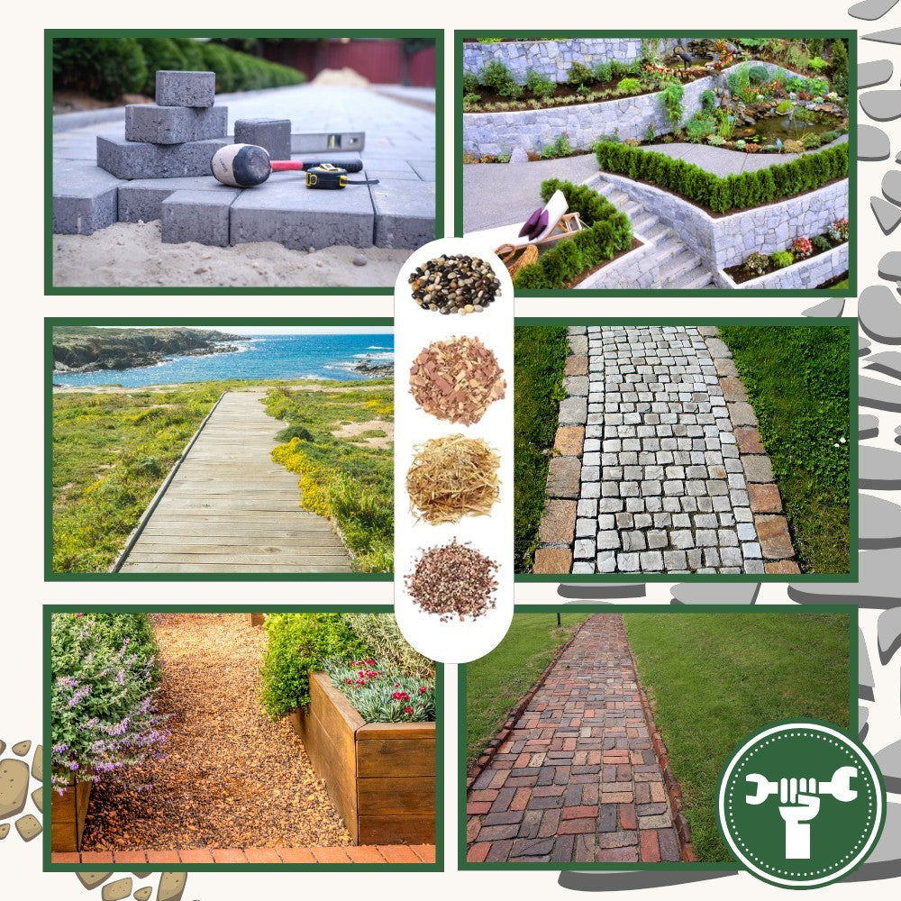 Sticky Mulch Landschaftskleber 500 g — fixiert Mulch, Kies & Sand, regenfest, deckt 8–12 m² -    Zorenza