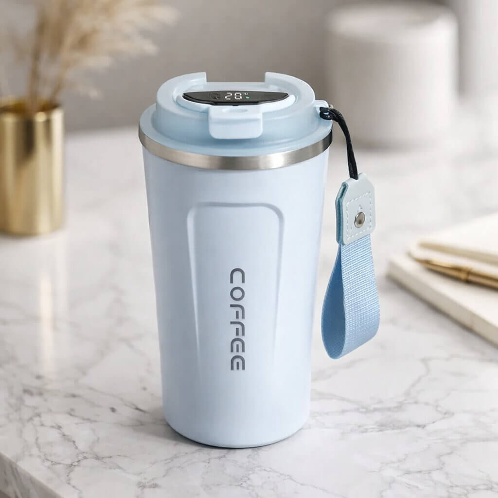 Thermobecher mit digitaler Temperaturanzeige -    Zorenza
