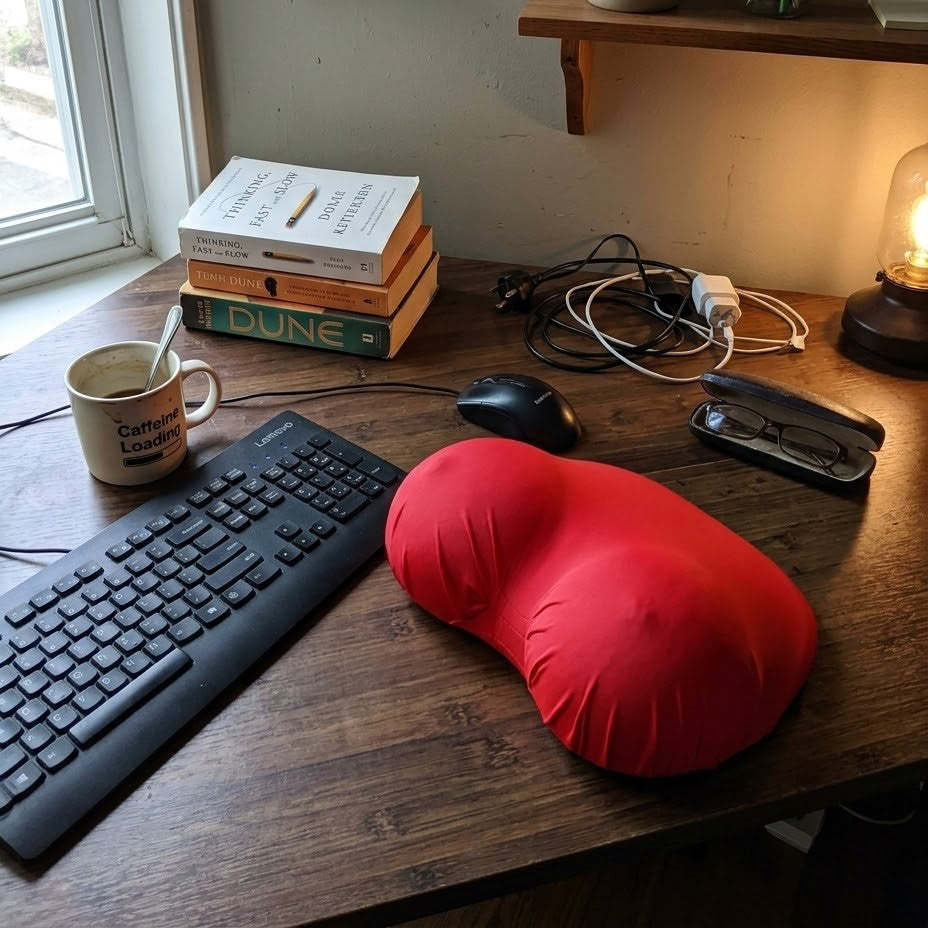 Komfortkissen Memory Foam mit abnehmbarem Bezug -    Zorenza