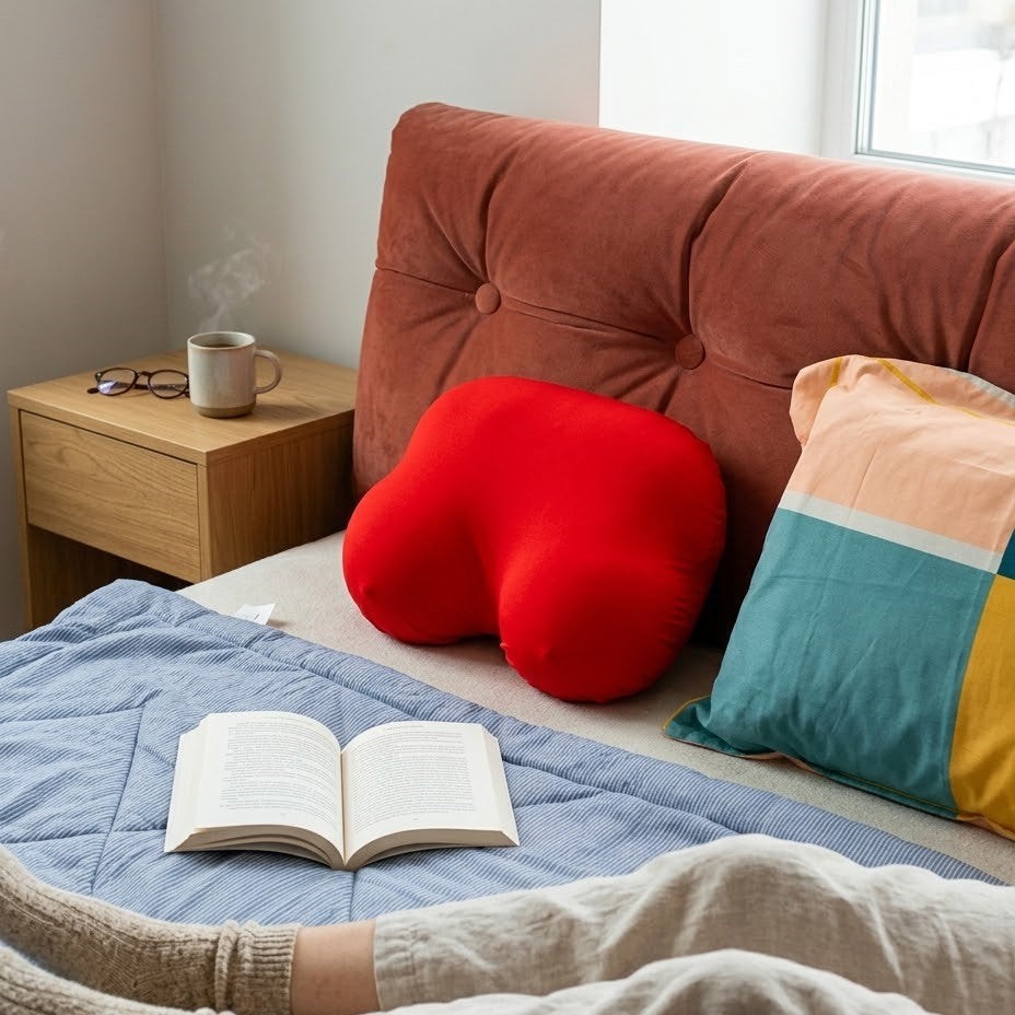 Komfortkissen Memory Foam mit abnehmbarem Bezug -    Zorenza