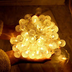 LED Lichterkette Kristallkugeln Warmweiß -    Zorenza