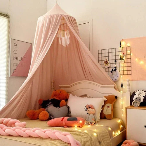 Betthimmel mit Polyester-Baumwoll-Mischgewebe für das Kinderzimmer -    Zorenza