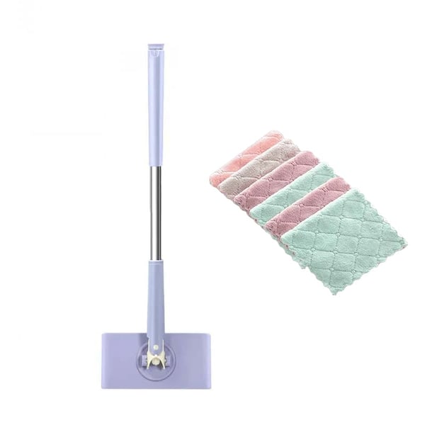 Drehbarer Flachmopp – Berührungsfreies Pad-System - Zorenza