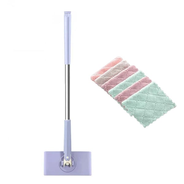 Drehbarer Flachmopp – Berührungsfreies Pad-System - Zorenza
