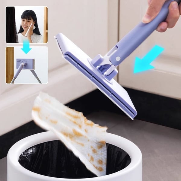 Drehbarer Flachmopp – Berührungsfreies Pad-System - Zorenza