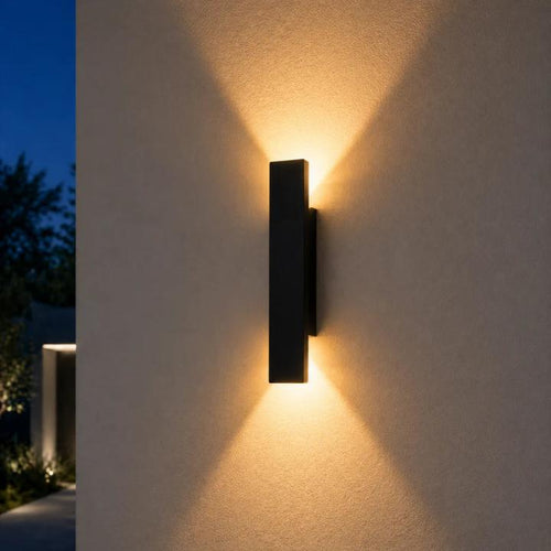 Außen-LED-Wandleuchte mit Auf-Ab-Licht – Wetterfest IP65 -    Zorenza