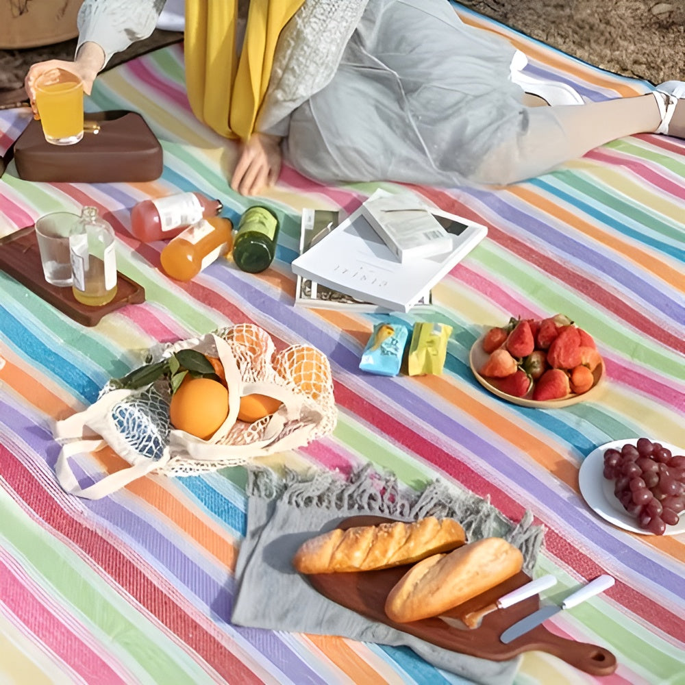 Picknickdecke wasserdicht faltbar mit Tragegriffcm -    Zorenza